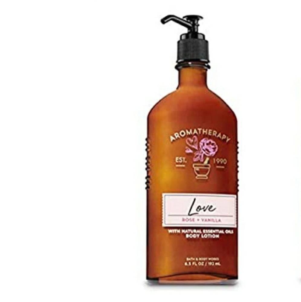 3 Bath & Body Works Rose Vanilla Love Body Lotions